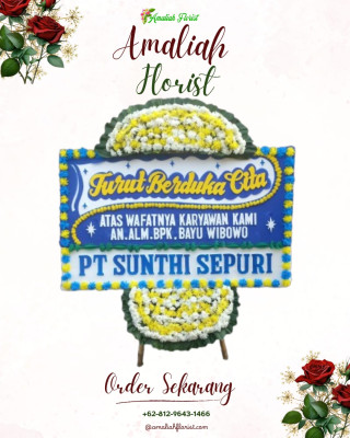 Papan Bunga Duka di Cipamekar