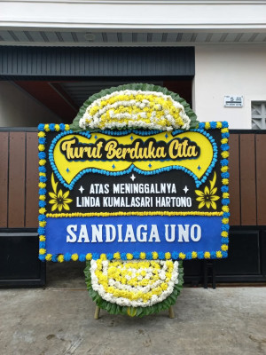 Papan Bunga Duka di Cipamekar